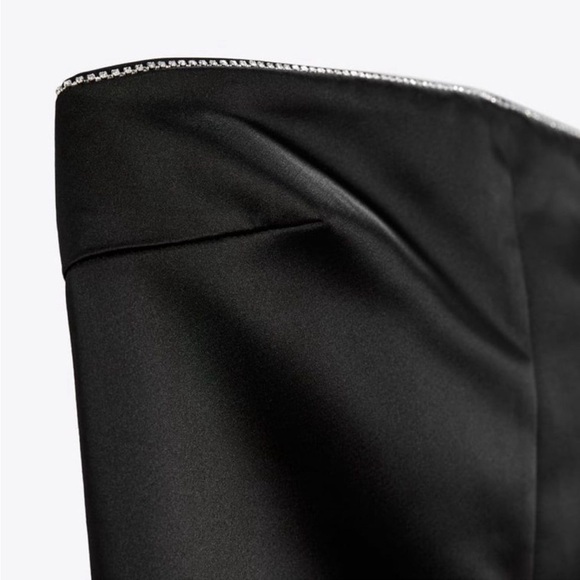 ZARA RHINESTONE SATIN
EFFECT JUMPSUIT - Picture 10 of 12